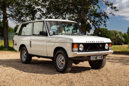 1971 Range Rover Two-Door 'Suffix A' For Sale by Auction