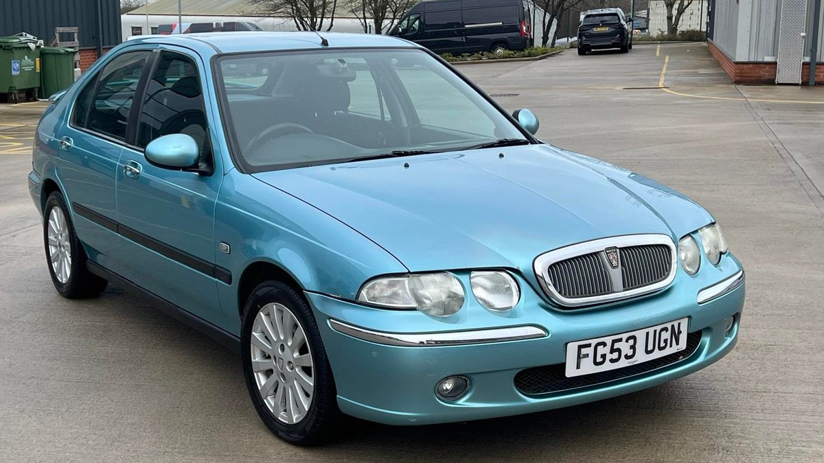 Blue Rover Car 2003 Rover 45 Blue Manual, 5 speed Right Hand Drive in Coalville ...