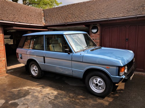 1981 Range Rover In Vogue Classic NOW SOLD