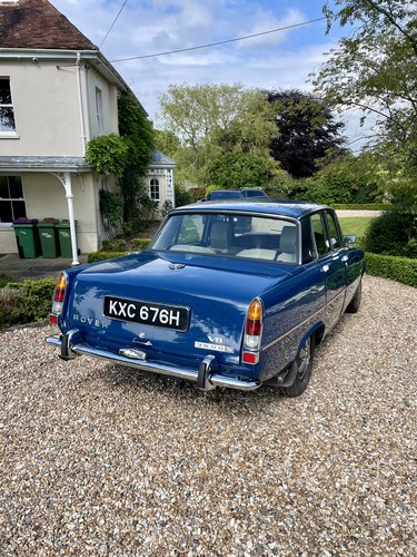 Prototype 3500S Rover P6 1970