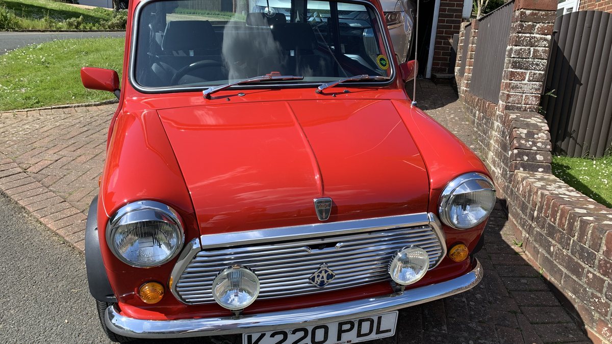 Pk09 Rvm Red Mini 1992 Mini Classic Red Manual, 5 speed Right Hand Drive in Cowes, United ...