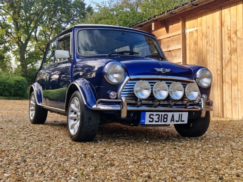 1998 Stunning Mini 1.3 injection In Popular Tahiti Blue VERKAUFT