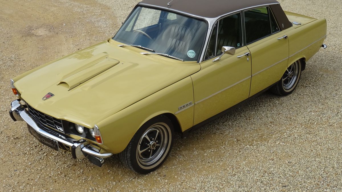 Rover P6 Beige Right Hand Drive in United Kingdom - For Sale | Car ...