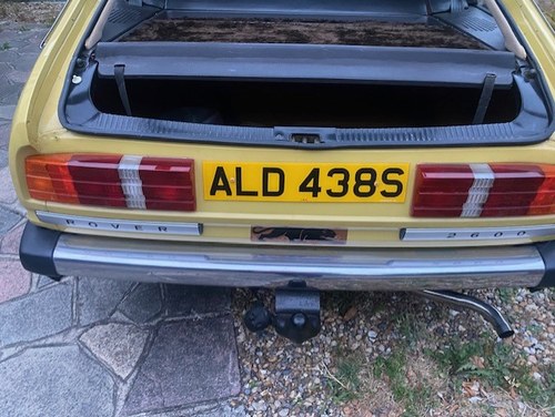 1978 Rover SD1 Deposit Taken