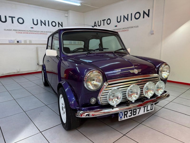 Rapid Classics: Eine Suche. Alle Oldtimer. 17 » Rapid Classics: Eine Suche. Alle Oldtimer. MINI COOPER 1275 MPI IN THE STUNNING PURPLE COLOURWAY!