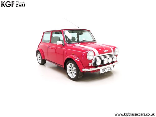 2000 An Unregistered Rover Mini Cooper Sport 500 with 8 Miles VERKAUFT