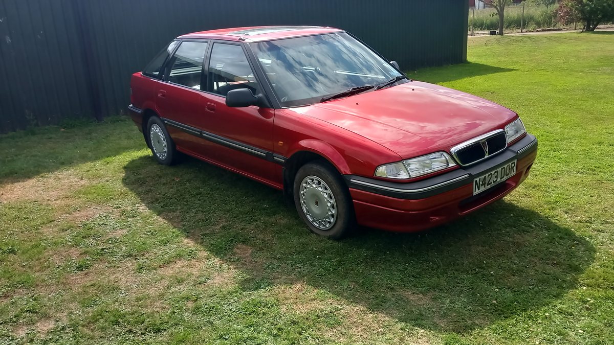 1995 Rover Auto 1995 Rover 200 Red Manual, 5 speed Right Hand Drive in Cambridge ...