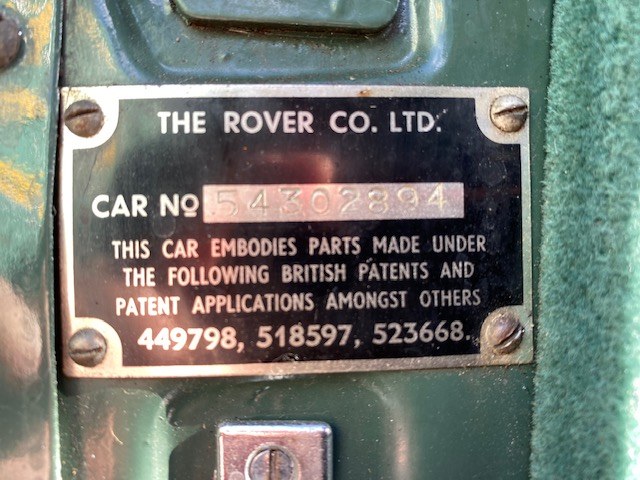 1955 Rover 75 **Mille Miglia 2024 entrant**Restored**, foto 10