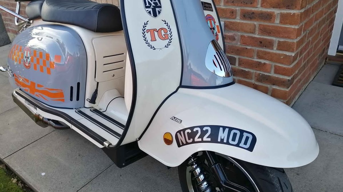 2022 Royal Alloy GT125 Grey Automatic, speed Right Hand Drive