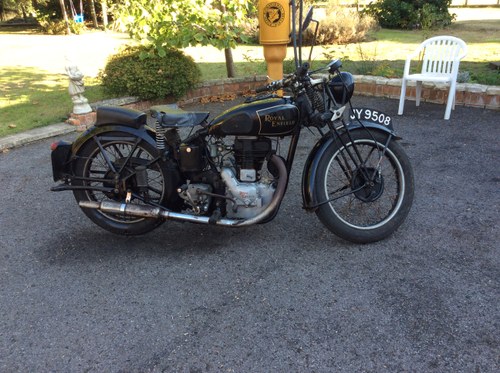 1937 Royal Enfield Model G 350cc REDUCED For Sale