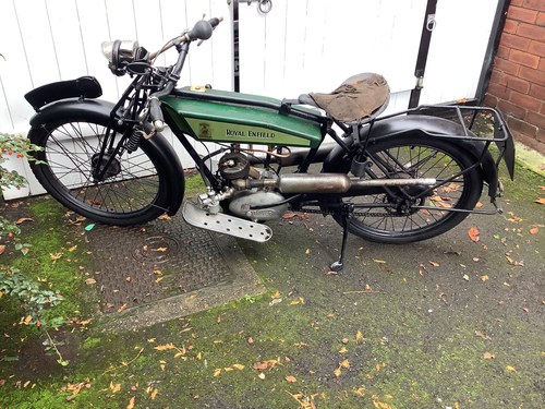 1926 Royal enfield 125cc twinport flat tanker hand change For Sale
