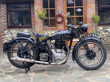 Picture of 1937 Royal Enfield G Model ' Bread And Dripping ' De Luxe ! For Sale