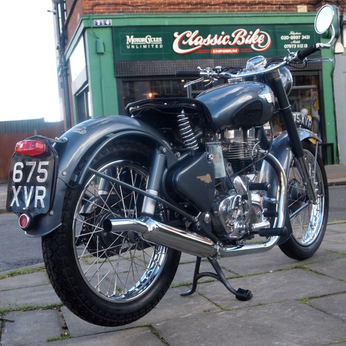 1953 Royal Enfield G2 350 Genuine UK From New, Matching Numbers. SOLD