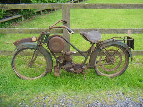 1925 Royal Enfield Ladies Model 225cc vintage motorcycle VERKAUFT