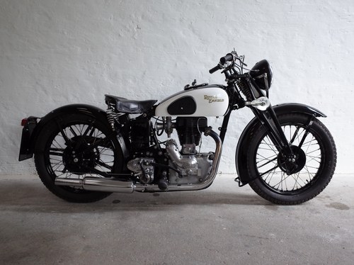 1937 Royal Enfield Model J. Matching numbers. Fully restored. For Sale