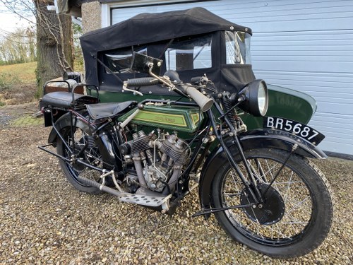 1927 Royal Enfield 180 Combination For Sale by Auction