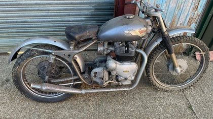 Late 50s / 60s Royal Enfield twin cylinder Trials project