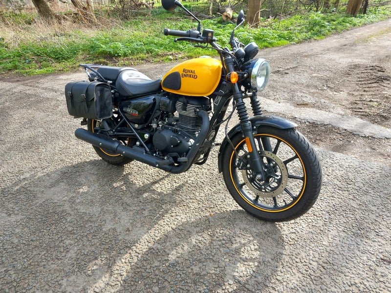 Bullet Bike Royal Enfield Meteor 350 Bullet Bike Yellow Royal