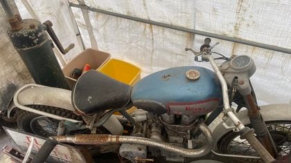 Late 50s / 60s Royal Enfield Bullet Trials project for sale