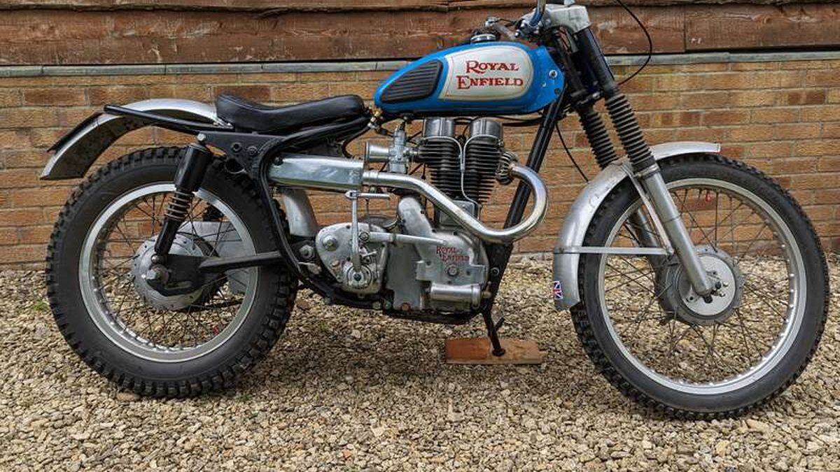 HOT Old Model Bullet Royal Enfield Bullet 350 G2 1950 Royal