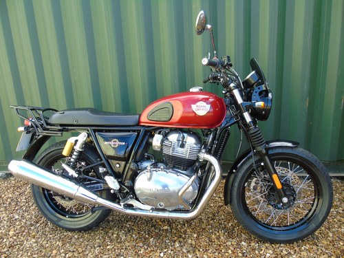 Royal Enfield Interceptor 650 2022, Nice Extra's, 4200 Miles For Sale