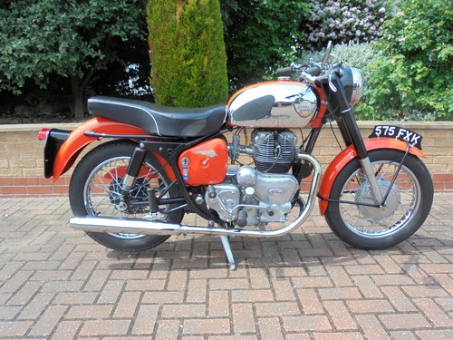 Royal Enfield 500 twin 1963.