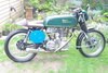 1953 royal enfield 350 classic race bike For Sale