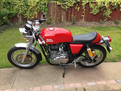 2017 Royal Enfield continental GT euro 4 low mileage SOLD