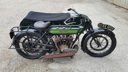 1920 Royal Enfield with sidecar In vendita