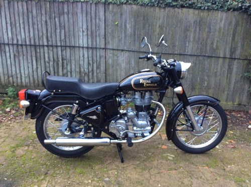 2008 Royal Enfield 350 Black and gold 2400 miles only For Sale