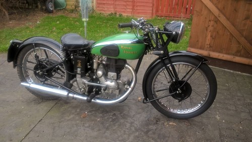 1937 Royal Enfield S2 Restored to ride. SOLD