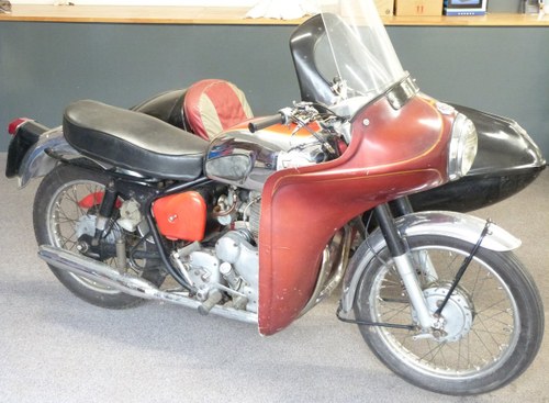 Single owner 1965 Royal Enfield Interceptor Swallow comb For Sale by Auction