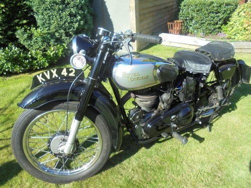 1946 royal enfield model g  with cherished number For Sale