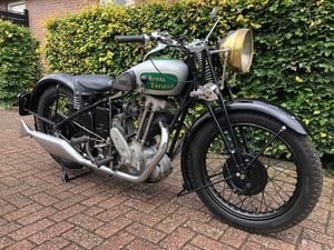 1931 ROYAL ENFIELD J.31 DELUXE 500 OHV LONGSTROKE For Sale