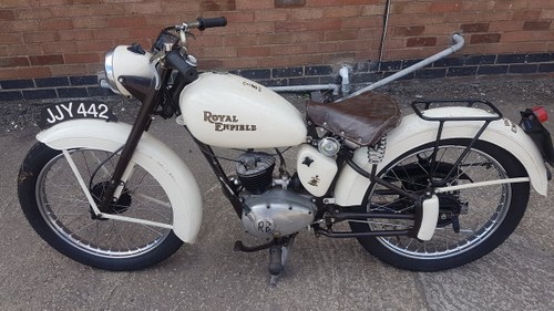 Royal Enfeild 1954 150cc Ensigne Rare Classic Bike  For Sale