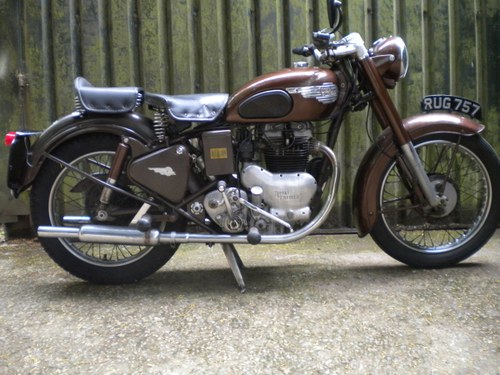 A 1953 Royal Enfield Meteor - 11/11/2020 For Sale by Auction