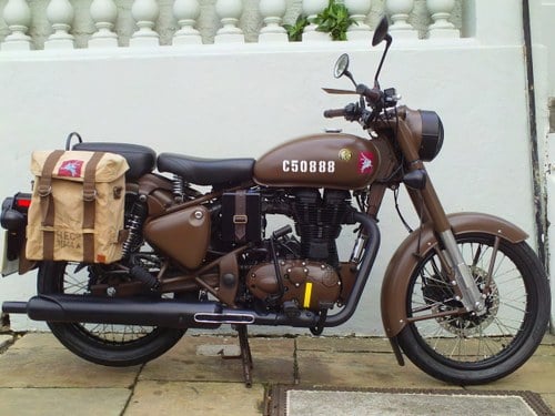 2018 ROYAL ENFIELD 500 BULLET CLASSIC PEGASUS EDITION VERKAUFT