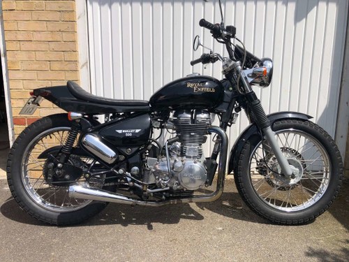 2012 Royal Enfield Bullet 500 Fury For Sale by Auction