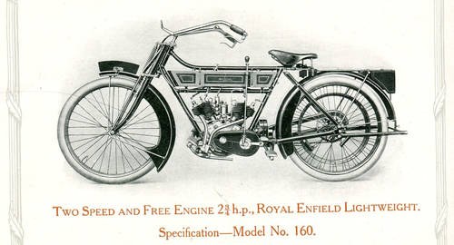 1912 Girder Forks for 1911-1914 Enfield 344cc v twin