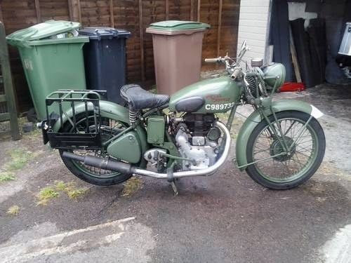 1940 Enfield WDC with CO engine plus piles of parts In vendita