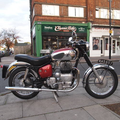 1959 Royal Enfield 500 Meteor Minor Sport, Rare, SOLD VERKAUFT