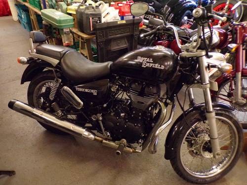 REMAINS AVAILABLE.  2013 Royal Enfield Thunderbird For Sale by Auction
