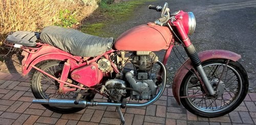 1953 Royal Enfield 350 Clipper - run or restore SOLD