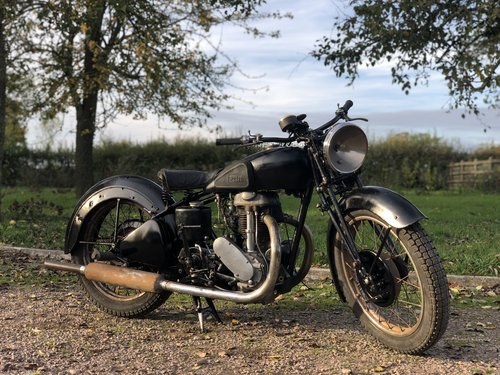 Rudge Special 1937 500cc. Project. Old Buff Log Book For Sale
