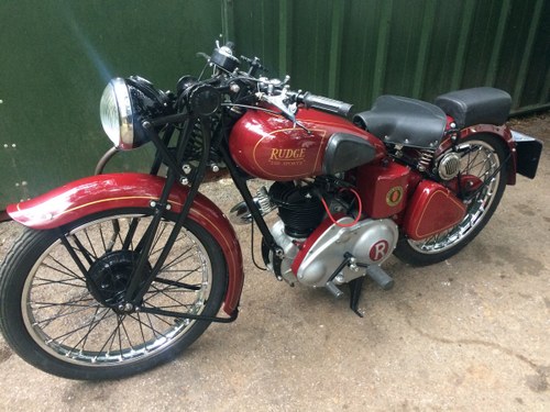 A 1938 Rudge 250 Sports - 11/11/2020 For Sale by Auction