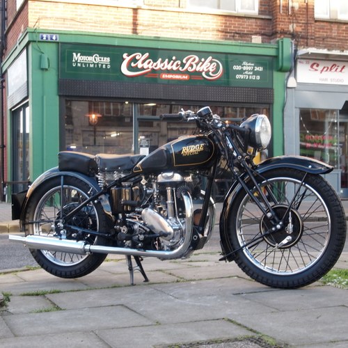 1937 Rudge Special 500 Rare Classic. RESERVED / SOLD TO SM. For Sale