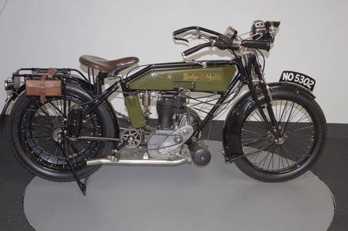 1920 Rudge Multi 500cc: 17 Feb 2018 For Sale by Auction