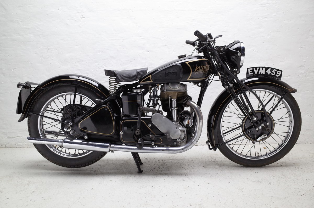 1938 Rudge Ulster Black Right Hand Drive in Denmark - For Sale | Car ...