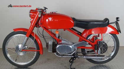 Moto Rumi Super Sport TT 125 2-cyliner Bicarburatore 1953