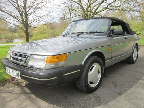 1991 SAAB 900I 16V CONVERTIBLE ~ USE & IMPROVEB ~BARGAIN TO CLEAR For Sale